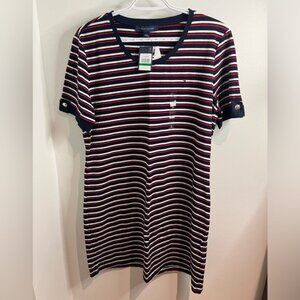 New! Women's Large - Tommy Hilfiger T Shirt Dress